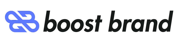 Logo de Boost Brand – micro-entreprise spécialisée en identité de marque, création de sites web et stratégie digitale.